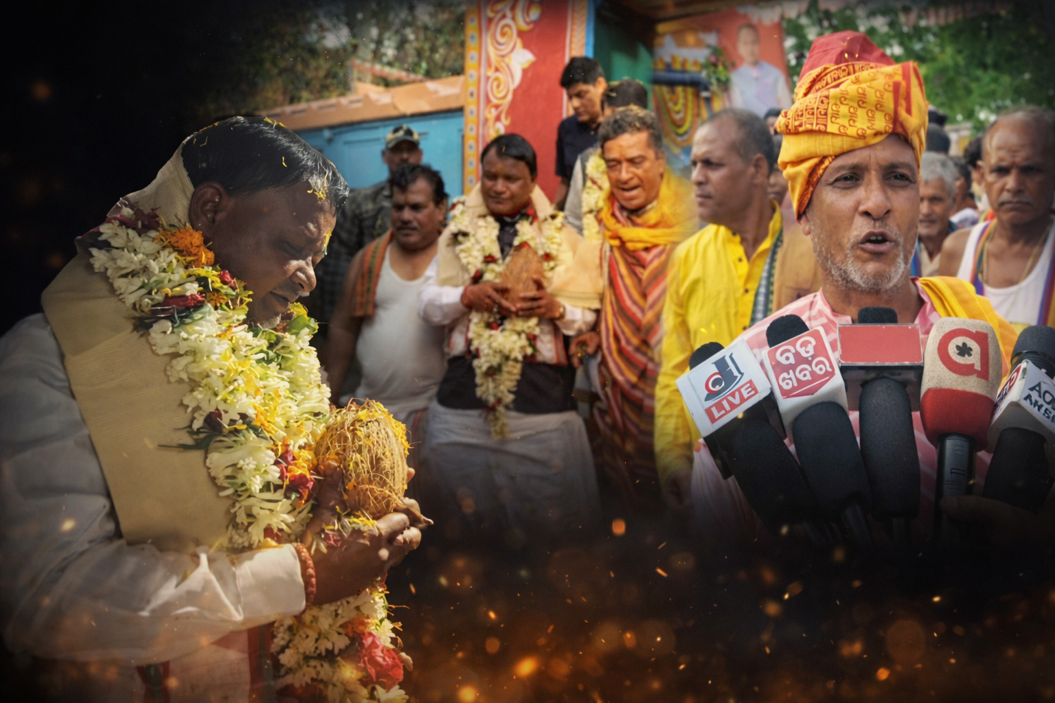 ଧାର୍ମିକ ଦର୍ଶନ ପରେ ମୁଖ୍ୟମନ୍ତ୍ରୀ ଙ୍କ ପ୍ଲାଟିନମ୍ ଜୁବୁଲି ଉତ୍ସବ ରେ ଯୋଗଦାନ