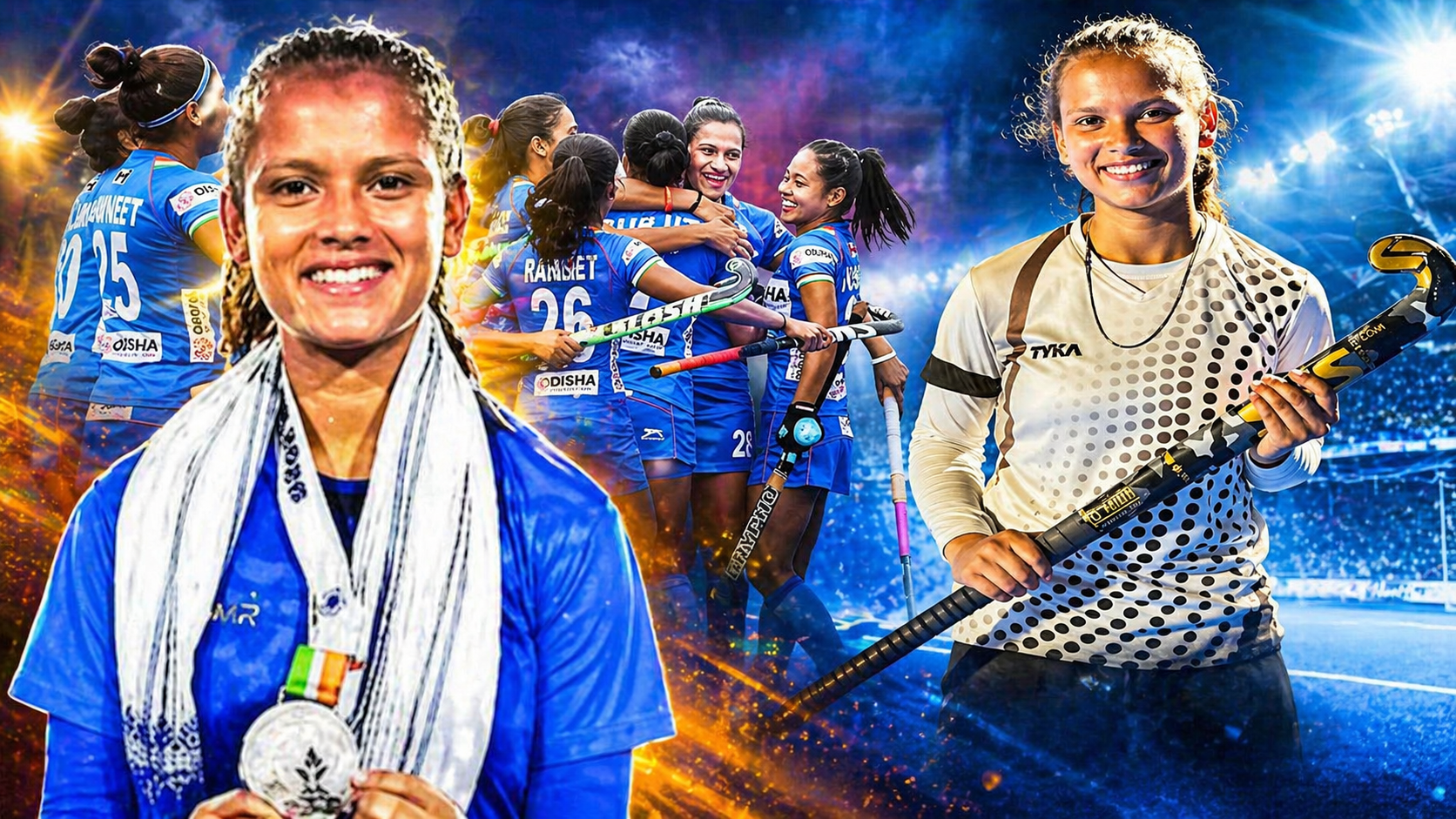 indian hockey match : ନୌସିନ୍ ନାଜ୍ ଙ୍କ ପ୍ରେରଣା ଦାୟକ ଯାତ୍ରା