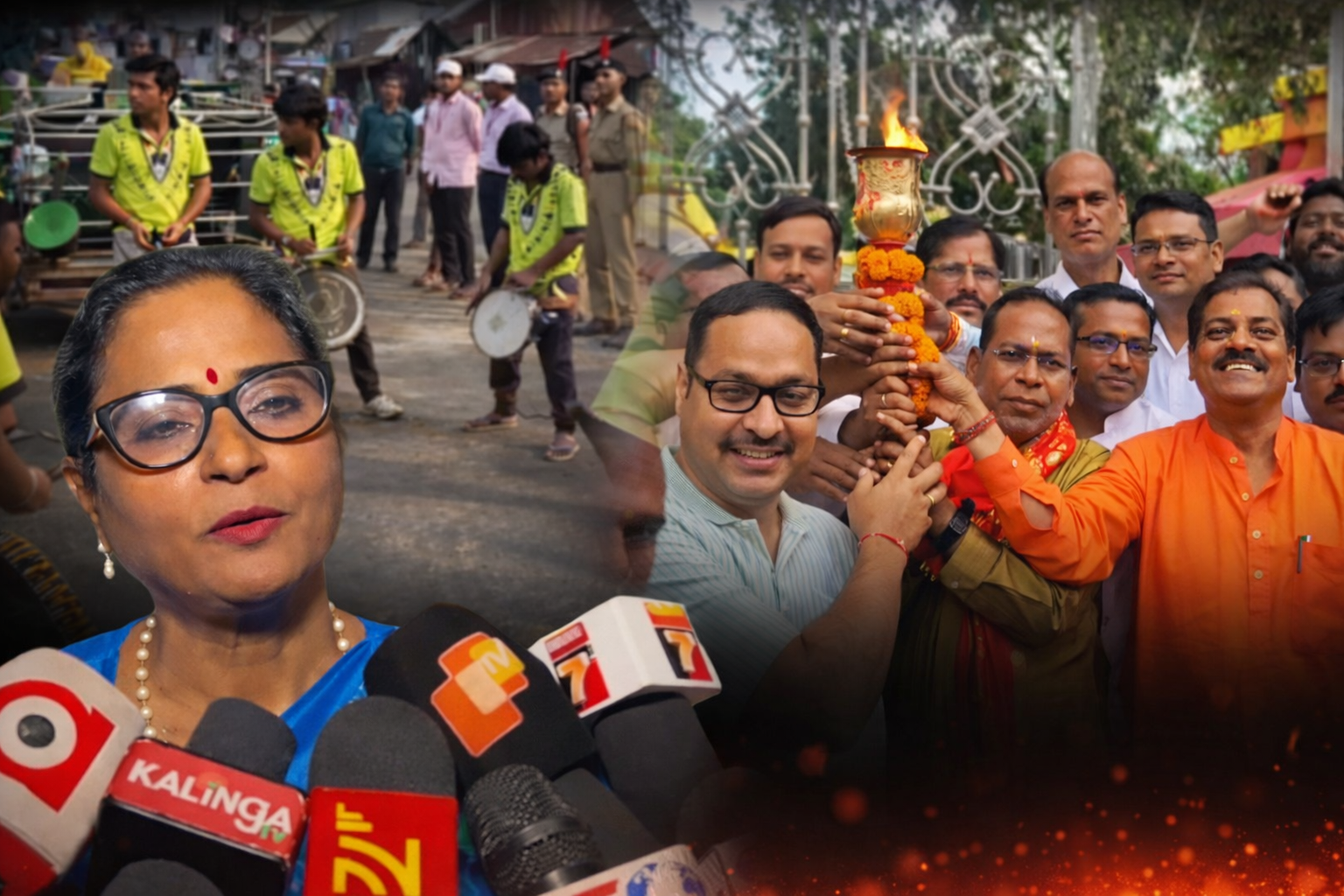 ଆନନ୍ଦପୁରମହୋତ୍ସବ ଉଦ୍ଘାଟନୀ ଅବସରରେ 