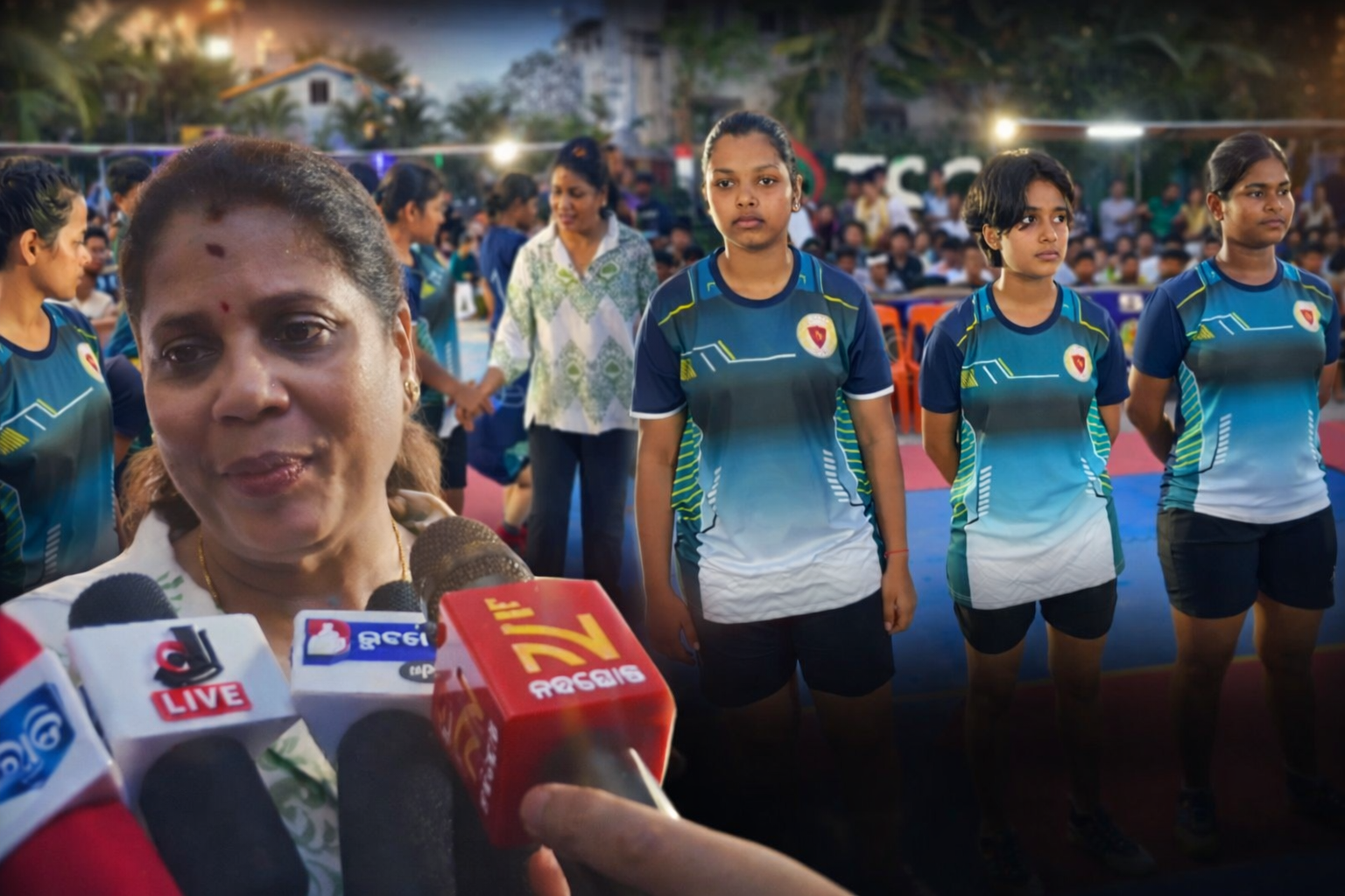 Kabaddi match : କବାଡି ପ୍ରତିଯୋଗିତା ର ଶୁଭାରମ୍ଭ 