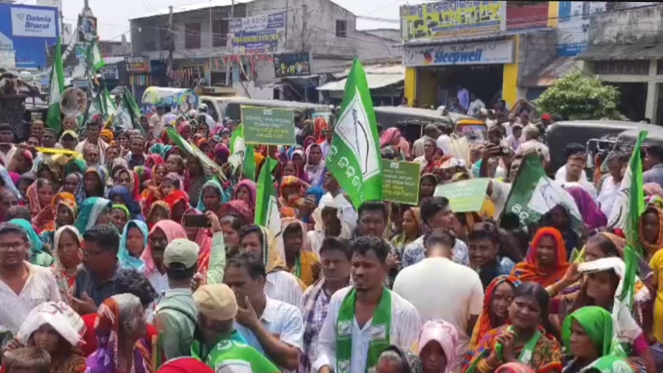 Polsara women Rights Rally : ପୋଲସରା ରେ ନାରୀ ସୁରକ୍ଷା ପାଇଁ ବିଶାଳ ପ୍ରତିବାଦ
