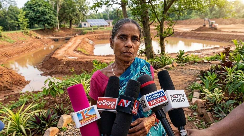 Champua Pond Renovation Scam : ଗ୍ରାମବାସୀ ଙ୍କ ଜୀବନ ସହିତ ଜଡିତ ଏହି ପୋଖରୀ